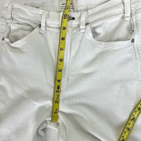 Anthropologie McGuire Ginsburg Bootcut High Rise White Jeans - Picture 14 of 16
